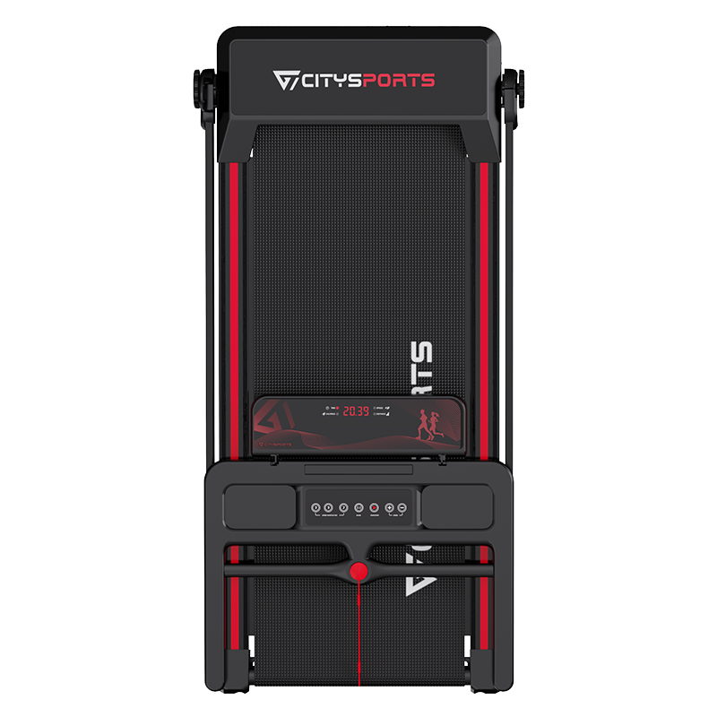 CITYSPORTS WP9 Folding Treadmill – 1400W Motor, 12 km/h, Incline up to 7.7% — Compact Home & Office Treadmill